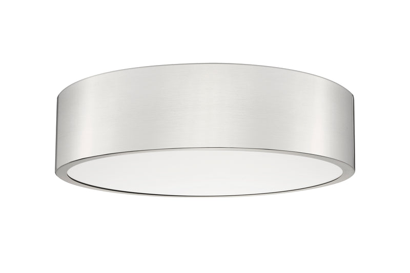 Coronado 1 Light 16" Flush Mount in Brushed Nickel