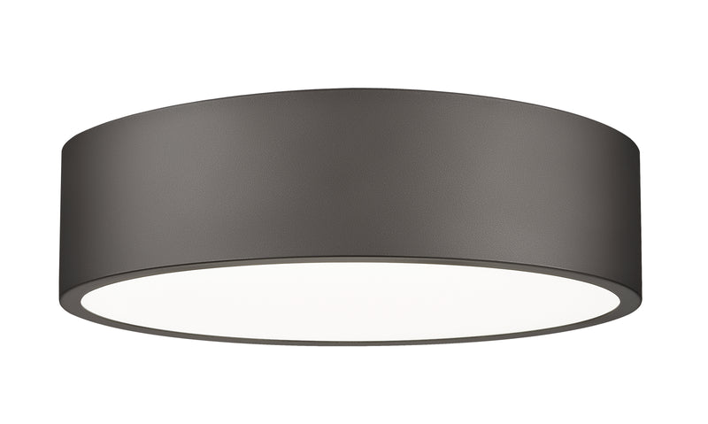 Coronado 1 Light 16" Flush Mount in Bronze