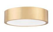 Coronado 1 Light 16" Flush Mount in Modern Gold