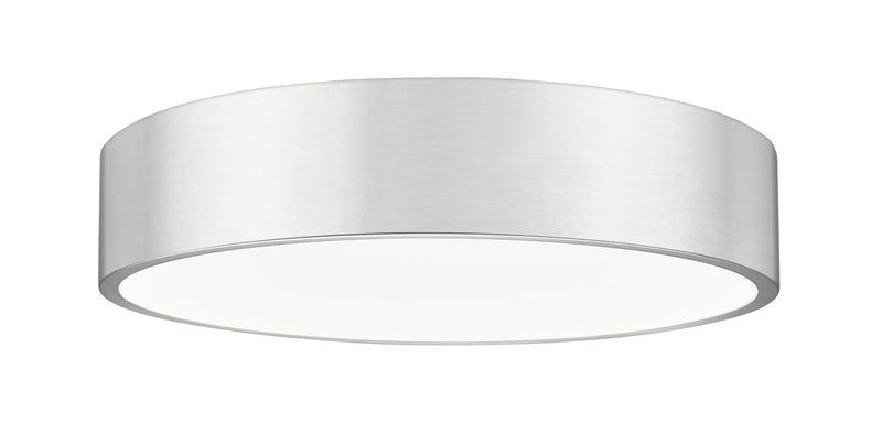 Coronado 1 Light 20" Flush Mount in Brushed Nickel