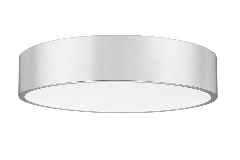 Coronado 1 Light 20" Flush Mount in Brushed Nickel
