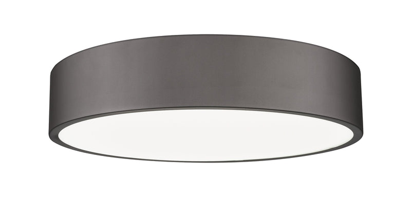Coronado 1 Light 20" Flush Mount in Bronze