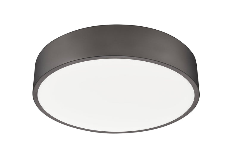 Coronado 1 Light 20" Flush Mount in Bronze