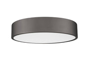 Coronado 1 Light 20" Flush Mount in Bronze