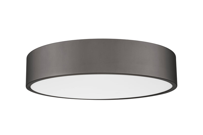 Coronado 1 Light 20" Flush Mount in Bronze