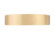 Coronado 1 Light 20" Flush Mount in Modern Gold