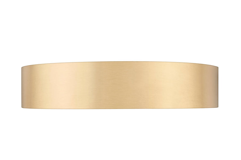 Coronado 1 Light 20" Flush Mount in Modern Gold