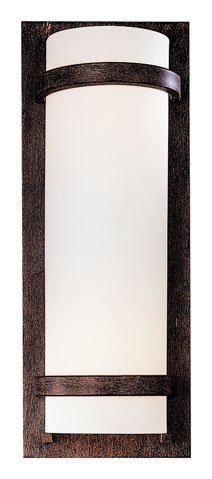 Fieldale Lodge 2-Light Wall Sconce in Iron Oxide