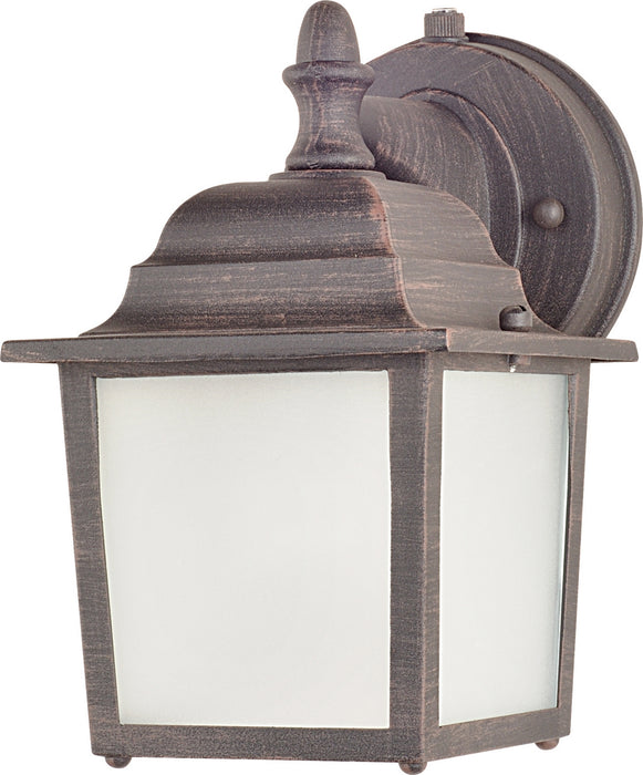 Builder Cast LED E26 LED Outdoor Wall Sconce in Rust Patina