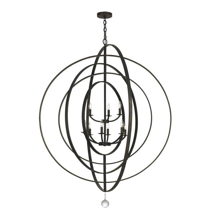 Luna 9-Light Chandelier - Lamps Expo