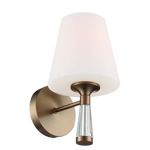 Ramsey 1 Light Wall Mount in Vibrant Gold