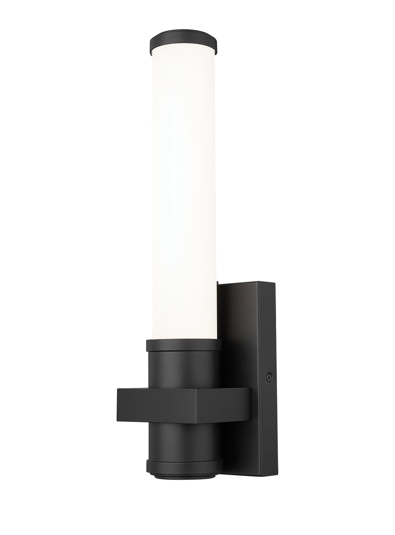 Idris 1 Light 5" Wall Sconce in Matte Black