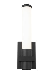 Idris 1 Light 5" Wall Sconce in Matte Black