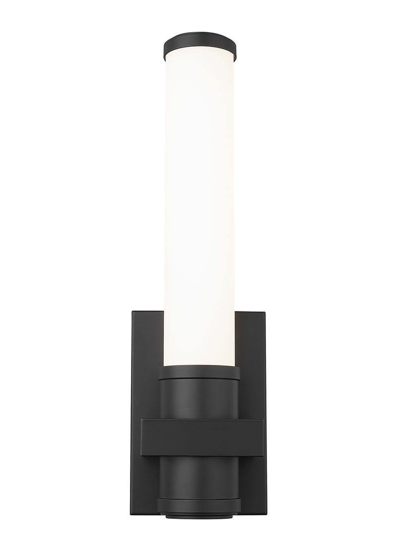 Idris 1 Light 5" Wall Sconce in Matte Black