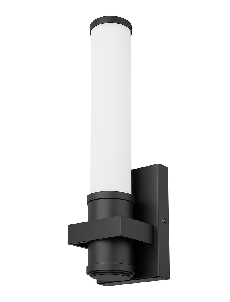 Idris 1 Light 5" Wall Sconce in Matte Black
