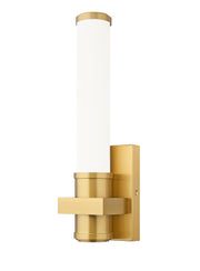 Idris 1 Light 5" Wall Sconce in Modern Gold