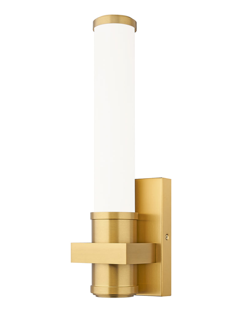 Idris 1 Light 5" Wall Sconce in Modern Gold