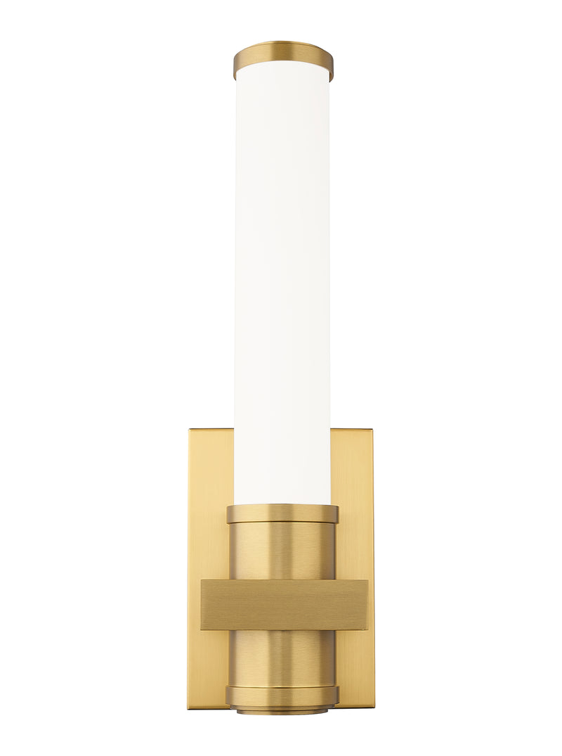 Idris 1 Light 5" Wall Sconce in Modern Gold