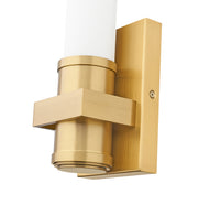 Idris 1 Light 5" Wall Sconce in Modern Gold