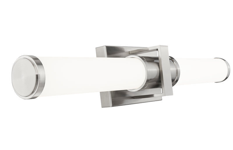Idris 1 Light 25.5" Vanity in Brushed Nickel