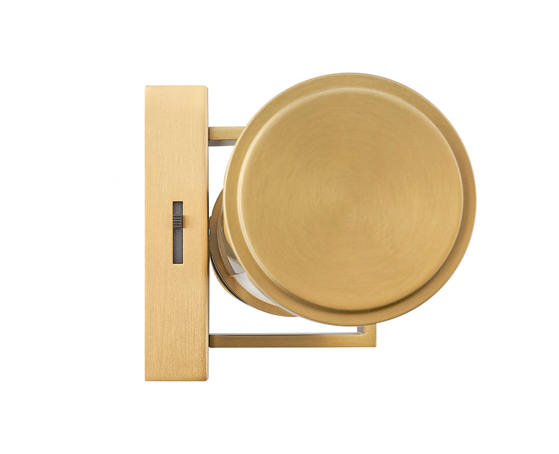 Idris 1 Light 32.5" Vanity in Modern Gold