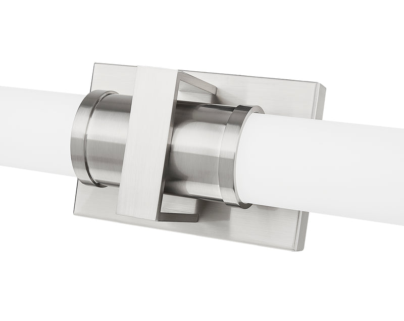 Idris 1 Light 40.5" Vanity in Brushed Nickel