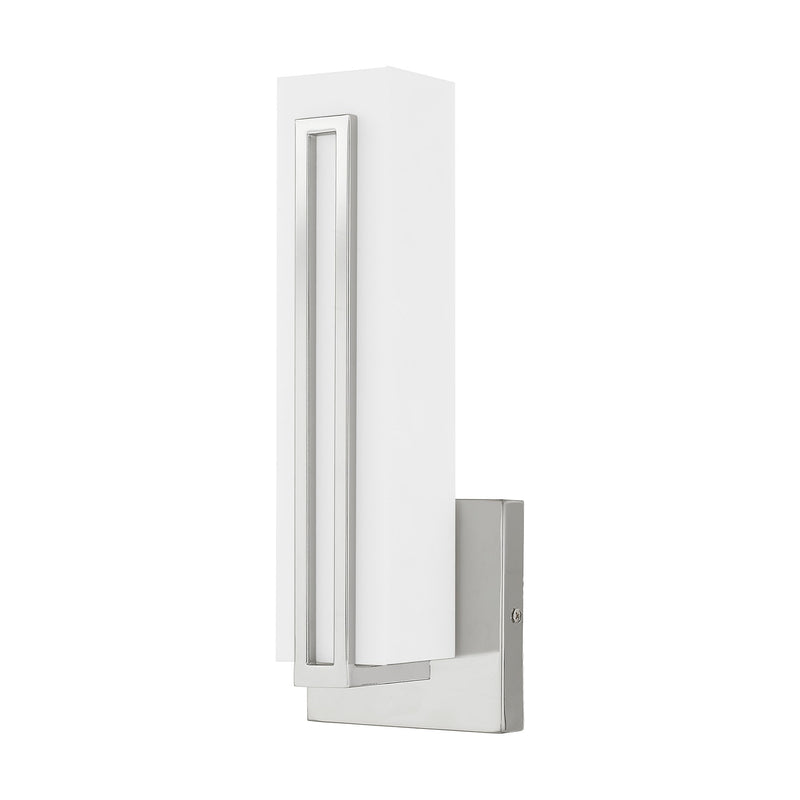 Fulton 12" LED ADA Bath Sconce in Polished Chrome