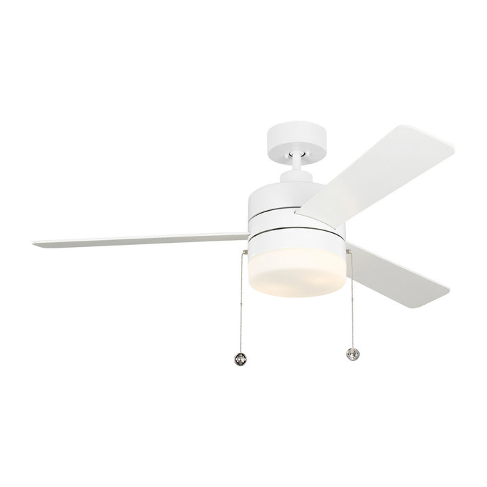 Syrus 52" Ceiling Fan in Matte White