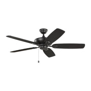 Colony 52" Ceiling Fan in Midnight Black
