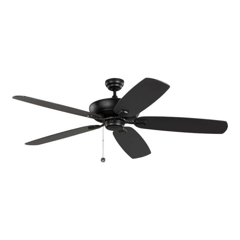 Colony 60" Ceiling Fan in Midnight Black