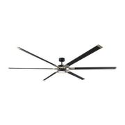 Loft 96" LED Ceiling Fan in Midnight Black