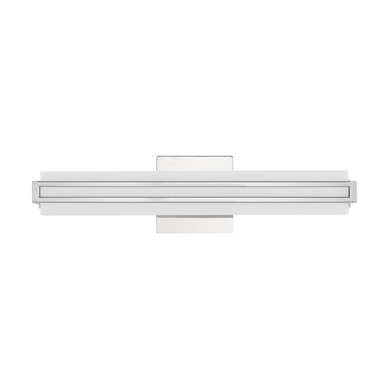 Fulton 17.5" LED ADA Bath Vanity Light in Polished Chrome