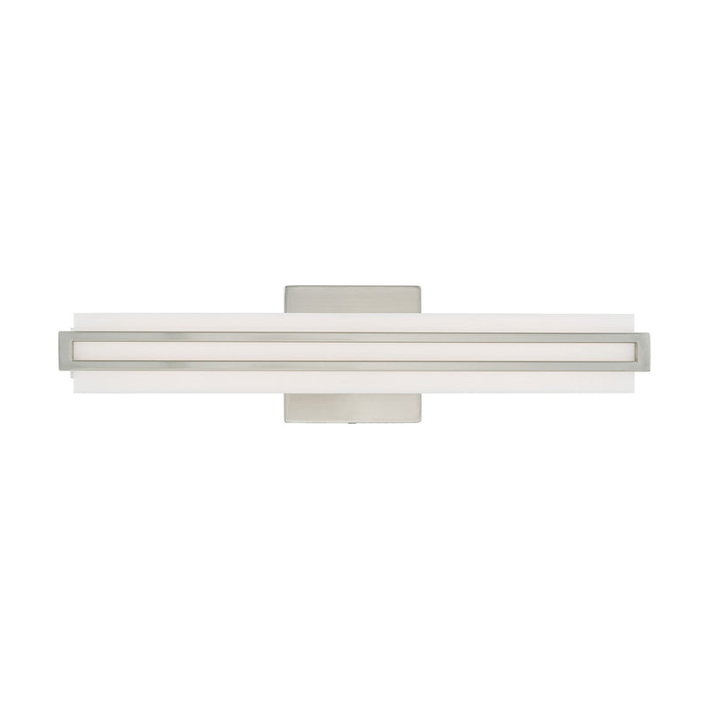 Fulton 17.5" LED ADA Bath Vanity Light in Brushed Nickel