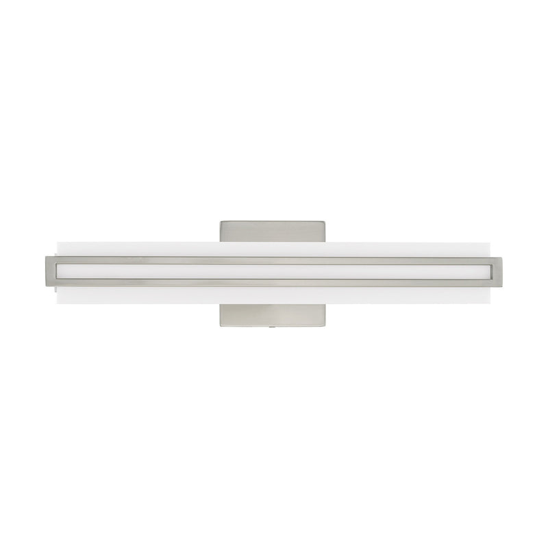 Fulton 17.5" LED ADA Bath Vanity Light in Brushed Nickel