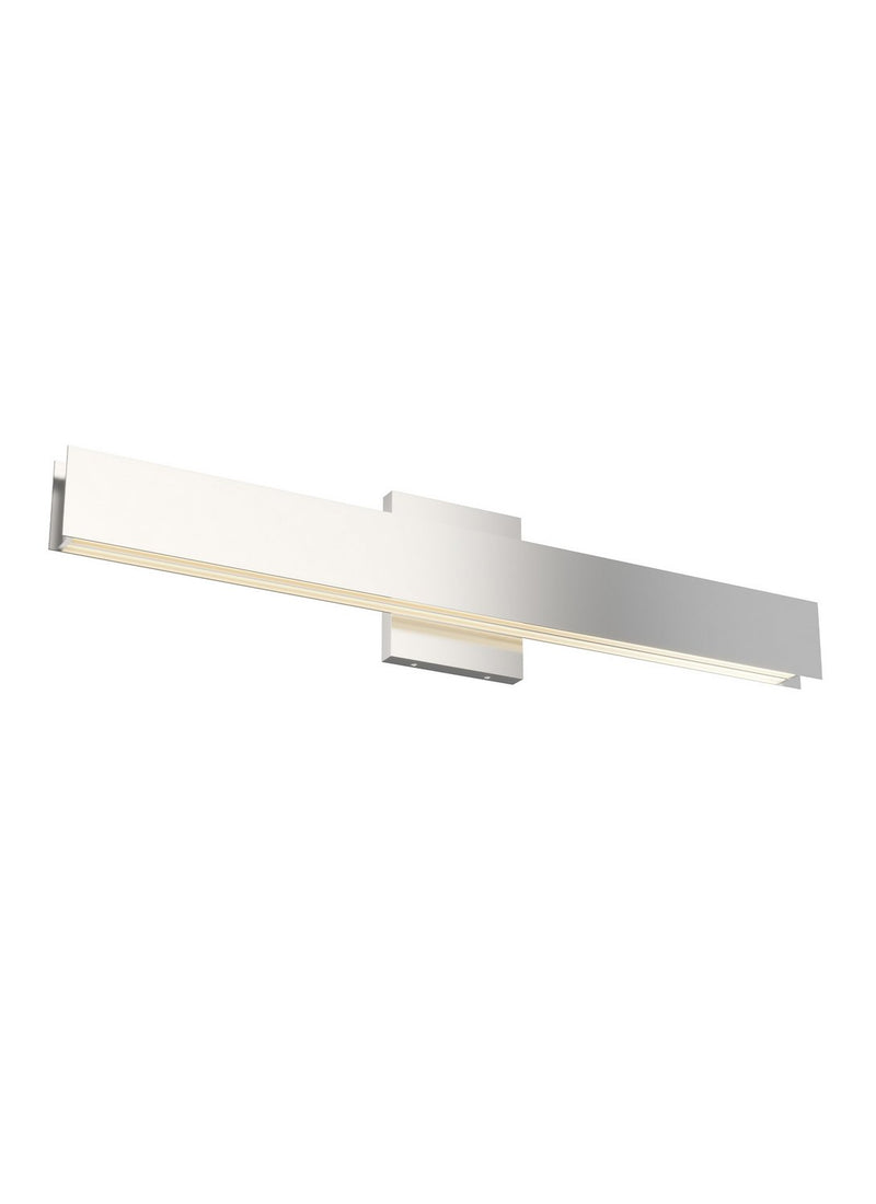 Bau 24 Bath Vanity Light in Polished Nickel