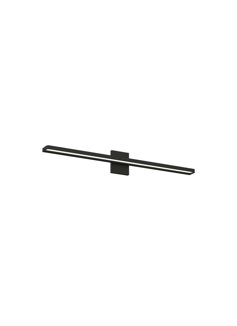 Banda 36 Bath Vanity Light in Matte Black Integrated