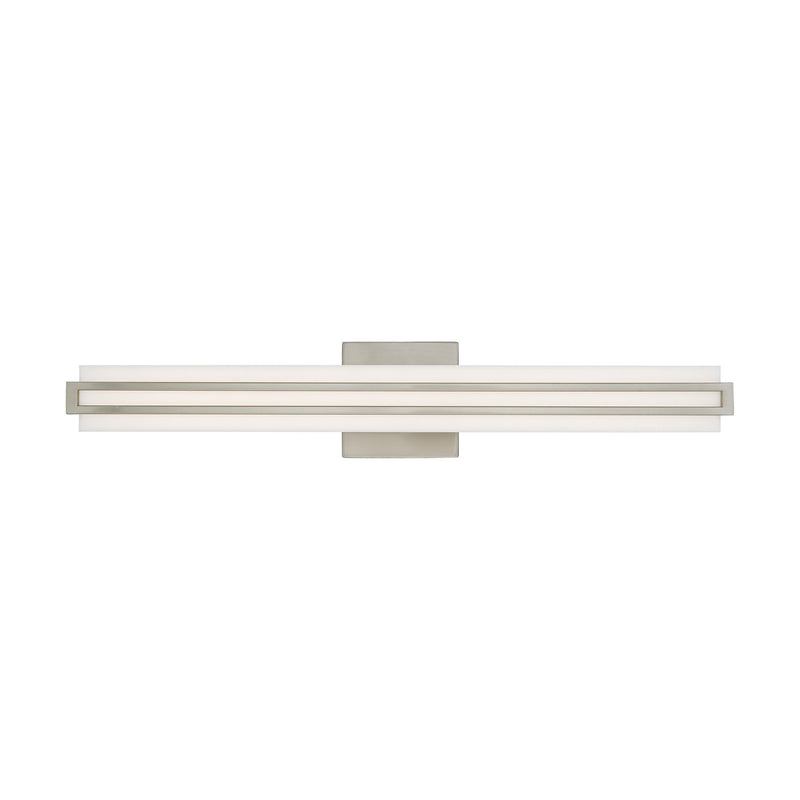 Fulton 23.5" LED ADA Bath Vanity Light in Brushed Nickel