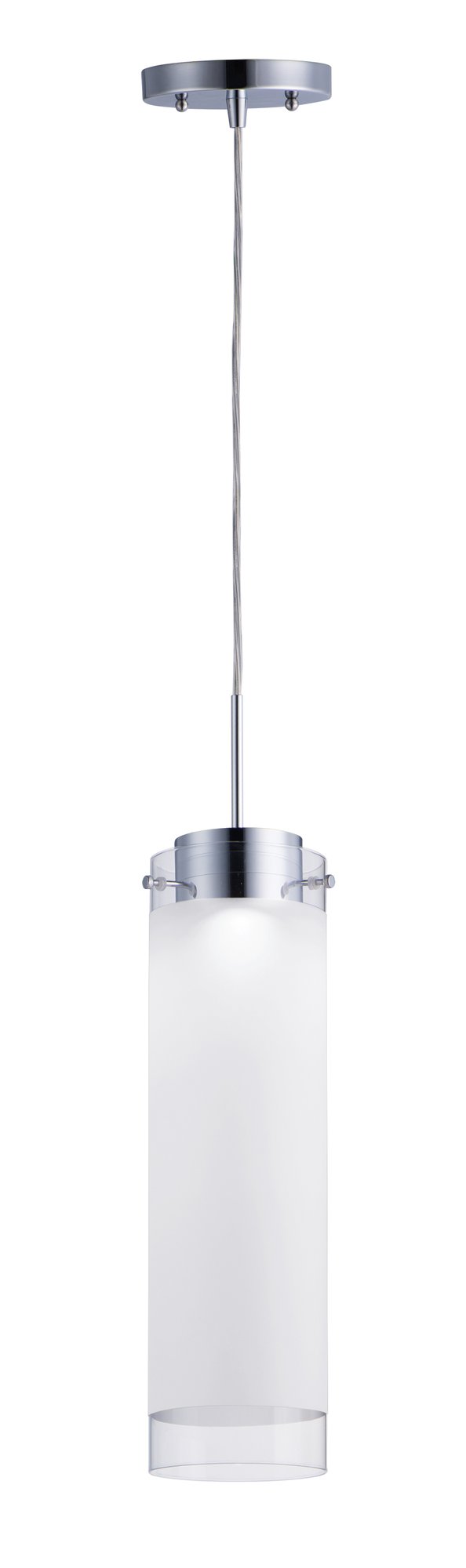 Scope Medium LED Pendant in Polished Chrome