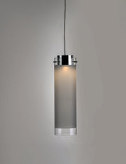 Scope Medium LED Pendant in Polished Chrome