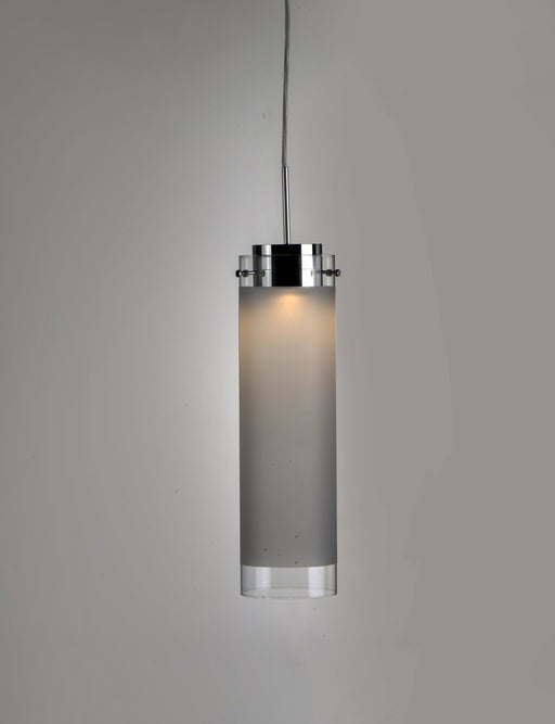 Scope Medium LED Pendant in Polished Chrome