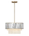 Reverie Medium Pendant in Champagne Gold - Lamps Expo