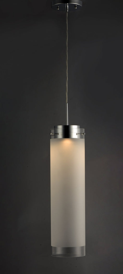 Scope Large LED Pendant in Polished Chrome