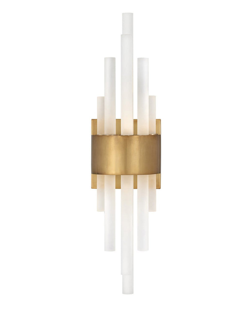 Trinity LED Wall Sconce in Heritage Brass