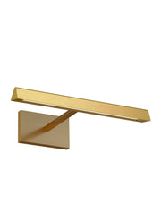 Dessau 12 Wall Sconce in Natural Brass