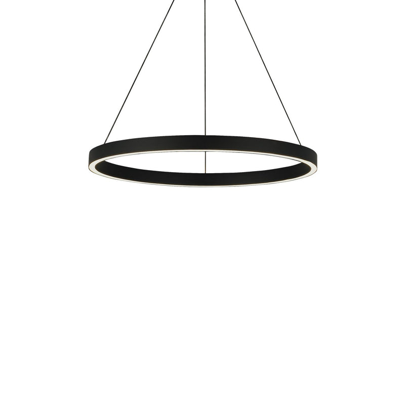 Fiama 24" LED Pendant in Black