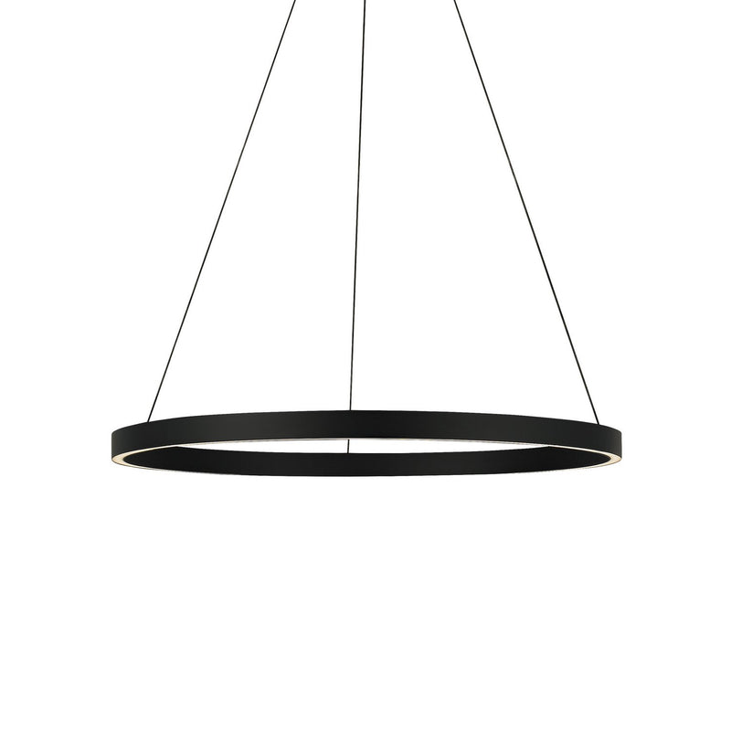 Fiama 30" LED Pendant in Black