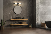Warwick 1 Light 18.5" Vanity in Matte Black in a room setting