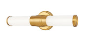 Warwick 1 Light 18.5" Vanity in Modern Gold
