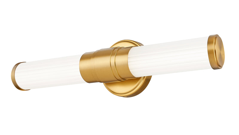 Warwick 1 Light 18.5" Vanity in Modern Gold
