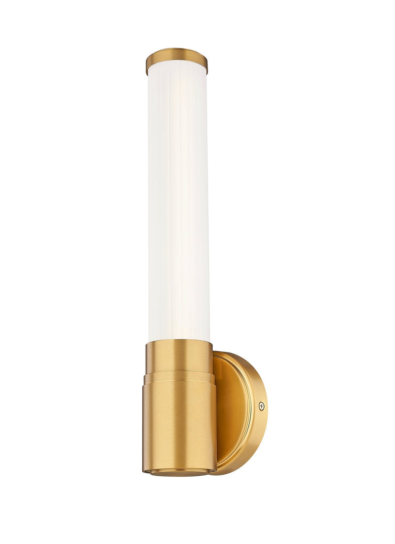 Warwick 1 Light 4.75" Wall Sconce in Modern Gold
